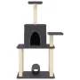 Cat scratcher with dark gray sisal posts 122 cm by , Cat furniture - Ref: Foro24-172090, Price: 56,52 €, Discount: %