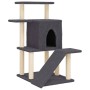 Katzenkratzbaum mit dunkelgrauen Sisalpfosten 97 cm von , Katzenmöbel - Ref: Foro24-172099, Preis: 53,53 €, Rabatt: %