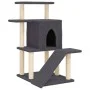 Katzenkratzbaum mit dunkelgrauen Sisalpfosten 97 cm von , Katzenmöbel - Ref: Foro24-172099, Preis: 52,72 €, Rabatt: %