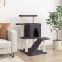 Katzenkratzbaum mit dunkelgrauen Sisalpfosten 97 cm von , Katzenmöbel - Ref: Foro24-172099, Preis: 53,53 €, Rabatt: %