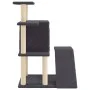 Rascador para gatos con postes de sisal gris oscuro 97 cm de , Mobiliario para gatos - Ref: Foro24-172099, Precio: 52,72 €, D...
