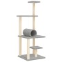 Katzenkratzbaum mit hellgrauen Sisalpfosten 136 cm von , Katzenmöbel - Ref: Foro24-172092, Preis: 41,67 €, Rabatt: %