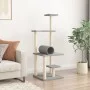Cat scratcher with light gray sisal posts 136 cm by , Cat furniture - Ref: Foro24-172092, Price: 43,02 €, Discount: %