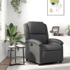 Relaxsessel aus echtem Leder in Grau von , Sessel - Ref: Foro24-371792, Preis: 303,55 €, Rabatt: %
