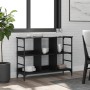Sideboard aus schwarzem Holzwerkstoff 102x32x73,5 cm von , Sideboards - Ref: Foro24-837722, Preis: 43,46 €, Rabatt: %