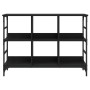 Sideboard aus schwarzem Holzwerkstoff 102x32x73,5 cm von , Sideboards - Ref: Foro24-837722, Preis: 43,46 €, Rabatt: %