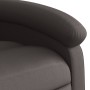 Dark brown genuine leather recliner. by , Armchairs - Ref: Foro24-371790, Price: 329,70 €, Discount: %