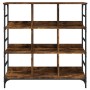 Smoked brown engineered wood sideboard 102x32x103.5 cm by , Sideboards - Ref: Foro24-837729, Price: 75,18 €, Discount: %