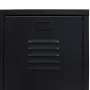 Armario metálico de estilo industrial 67x35x107 cm negro de vidaXL, Armarios roperos - Ref: Foro24-245960, Precio: 200,17 €, ...
