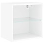 Wandmontierter Nachttisch mit weißen LED-Leuchten von , TV-Möbel - Ref: Foro24-837064, Preis: 30,77 €, Rabatt: %