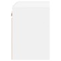 Wandmontierter Nachttisch mit weißen LED-Leuchten von , TV-Möbel - Ref: Foro24-837064, Preis: 30,77 €, Rabatt: %
