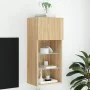 TV-Möbel mit LED-Leuchten Sonoma Eiche 40,5x30x90 cm von , TV-Möbel - Ref: Foro24-837047, Preis: 51,75 €, Rabatt: %