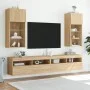 TV-Möbel mit LED-Leuchten Sonoma Eiche 40,5x30x90 cm von , TV-Möbel - Ref: Foro24-837047, Preis: 51,75 €, Rabatt: %