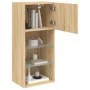 TV-Möbel mit LED-Leuchten Sonoma Eiche 40,5x30x90 cm von , TV-Möbel - Ref: Foro24-837047, Preis: 51,75 €, Rabatt: %