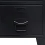 Armario metálico de estilo industrial 67x35x107 cm negro de vidaXL, Armarios roperos - Ref: Foro24-245960, Precio: 200,17 €, ...