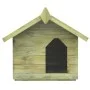 Gartenhundehütte mit offenem Dach aus imprägniertem Kiefernholz von vidaXL, Hundehütten - Ref: Foro24-45149, Preis: 108,40 €,...