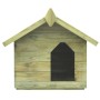 Gartenhundehütte mit offenem Dach aus imprägniertem Kiefernholz von vidaXL, Hundehütten - Ref: Foro24-45149, Preis: 110,45 €,...