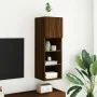 TV-Möbel mit LED-Leuchten Eiche braun 30,5x30x90 cm von , TV-Möbel - Ref: Foro24-837013, Preis: 53,93 €, Rabatt: %