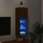 TV-Möbel mit LED-Leuchten Eiche braun 30,5x30x90 cm von , TV-Möbel - Ref: Foro24-837013, Preis: 53,93 €, Rabatt: %