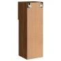 TV-Möbel mit LED-Leuchten Eiche braun 30,5x30x90 cm von , TV-Möbel - Ref: Foro24-837013, Preis: 53,93 €, Rabatt: %