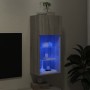 Mueble para TV con luces LED gris Sonoma 40,5x30x90 cm de , Muebles TV - Ref: Foro24-837053, Precio: 65,52 €, Descuento: %
