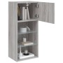 Mueble para TV con luces LED gris Sonoma 40,5x30x90 cm de , Muebles TV - Ref: Foro24-837053, Precio: 65,52 €, Descuento: %