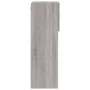 TV stand with LED lights in Sonoma gray 40.5x30x90 cm by , TV Furniture - Ref: Foro24-837053, Price: 62,33 €, Discount: %