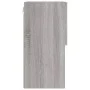 TV stand with Sonoma gray LED lights 40.5x30x60 cm by , TV Furniture - Ref: Foro24-837039, Price: 48,29 €, Discount: %