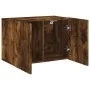 Mueble para TV de pared roble ahumado 60x30x41 cm de , Muebles TV - Ref: Foro24-836946, Precio: 34,94 €, Descuento: %