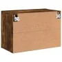 Mueble para TV de pared roble ahumado 60x30x41 cm de , Muebles TV - Ref: Foro24-836946, Precio: 34,94 €, Descuento: %