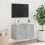 Mueble para TV de pared gris hormigón 60x30x41 cm de , Muebles TV - Ref: Foro24-836944, Precio: 35,11 €, Descuento: %