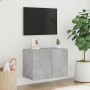 Mueble para TV de pared gris hormigón 60x30x41 cm de , Muebles TV - Ref: Foro24-836944, Precio: 35,56 €, Descuento: %