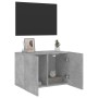 Mueble para TV de pared gris hormigón 60x30x41 cm de , Muebles TV - Ref: Foro24-836944, Precio: 35,56 €, Descuento: %
