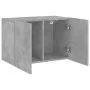 Mueble para TV de pared gris hormigón 60x30x41 cm de , Muebles TV - Ref: Foro24-836944, Precio: 35,11 €, Descuento: %