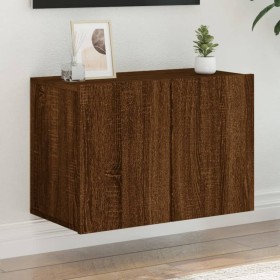 Mueble para TV de pared roble marrón 60x30x41 cm de , Muebles TV - Ref: Foro24-836950, Precio: 35,90 €, Descuento: %