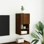 Mueble para TV con luces LED roble marrón 30,5x30x60 cm de , Muebles TV - Ref: Foro24-836999, Precio: 38,10 €, Descuento: %