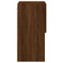 Mueble para TV con luces LED roble marrón 30,5x30x60 cm de , Muebles TV - Ref: Foro24-836999, Precio: 39,69 €