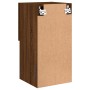 Mueble para TV con luces LED roble marrón 30,5x30x60 cm de , Muebles TV - Ref: Foro24-836999, Precio: 39,69 €