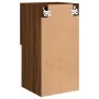 Mueble para TV con luces LED roble marrón 30,5x30x60 cm de , Muebles TV - Ref: Foro24-836999, Precio: 38,10 €, Descuento: %
