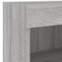 Wandmontierter Nachttisch mit grauen LED-Leuchten in Sonoma von , TV-Möbel - Ref: Foro24-837123, Preis: 29,78 €, Rabatt: %