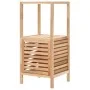 Mueble de almacenaje baño madera maciza nogal 39,5x35,5x86 cm de vidaXL, Taquillas y armarios de almacenamiento - Ref: Foro24...