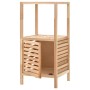 Badezimmerschrank aus massivem Walnussholz, 39,5 x 35,5 x 86 cm von vidaXL, Schließfächer und Lagerschränke - Ref: Foro24-247...