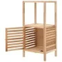 Mueble de almacenaje baño madera maciza nogal 39,5x35,5x86 cm de vidaXL, Taquillas y armarios de almacenamiento - Ref: Foro24...
