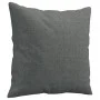 2-seater sofa with dark gray fabric cushions, 140 cm by , Sofas - Ref: Foro24-3200910, Price: 225,04 €, Discount: %