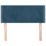 Cabecero de terciopelo azul oscuro 90x5x78/88 cm de , Cabeceros y pies de cama - Ref: Foro24-345902, Precio: 38,83 €, Descuen...