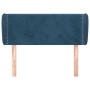Cabecero de terciopelo azul oscuro 93x23x78/88 cm de , Cabeceros y pies de cama - Ref: Foro24-3117044, Precio: 55,10 €, Descu...