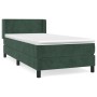 Boxspringbett mit dunkelgrüner Samtmatratze 90x190 cm von , Betten und Lattenroste - Ref: Foro24-3130814, Preis: 294,83 €, Ra...