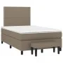 Cama box spring con colchón tela gris taupe 120x200 cm de , Camas y somieres - Ref: Foro24-3136505, Precio: 414,00 €, Descuen...