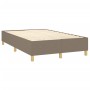 Boxspringbett mit taupegrauer Stoffmatratze 120x200 cm von , Betten und Lattenroste - Ref: Foro24-3137065, Preis: 431,86 €, R...