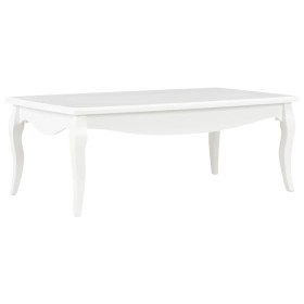 Couchtisch aus massivem weißem Kiefernholz, 110 x 60 x 40 cm von vidaXL, Couchtisch - Ref: Foro24-280000, Preis: 202,64 €, Ra...